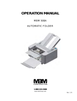 MBM 508A Owner's manual