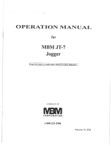 GBC JT 7 Owner's manual