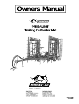 Duncan Megaline Trailing Cultivator User manual
