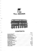 Duncan T760 Till Seeder User manual