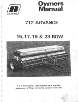 Duncan 712 Agvance User manual