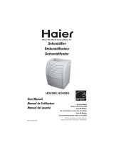 Haier HD458E User manual