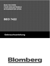 Blomberg BEO 7422 X Owner's manual