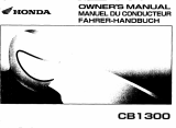Honda CB 1300 Owner's manual