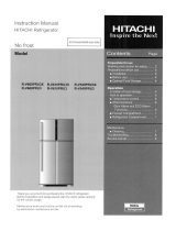 Hitachi R-V660PRU3X Owner's manual