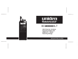 Uniden UBC 3000 XLT Owner's manual