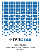 DVIGear DVI-3331a User manual