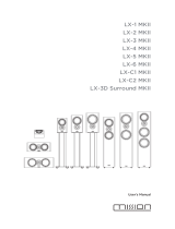 Mission LX-1 MKII User manual