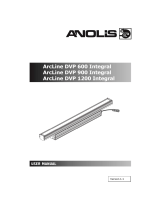 Anolis ArcLine™ Outdoor DVP Integral Series User manual