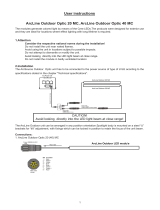 Anolis ArcLine™ Outdoor Optic MultiChip Series User manual