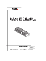 Anolis ArcPower™ 192 Outdoor User manual