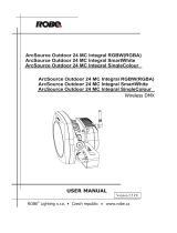 Anolis ArcSource™ Outdoor 24MC Integral User manual