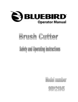 Bluebird BC26 969121845 Owner's manual