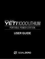 Goal Zero Yeti 1000 Lithium User guide