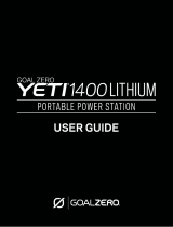Goal Zero Yeti 1400 Lithium User guide