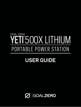 Goal Zero Yeti 500X User guide