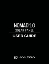 Goal Zero Nomad 10 User manual