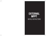 Goal Zero EXTERNAL MPPT User guide