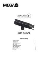 Mega Lite Drama FS LED 900 User manual