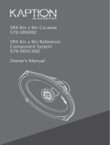 Kaption Audio 570-SRX692 User manual