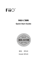 FiiO BTA30 User manual