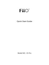 FiiO K5PRO User manual