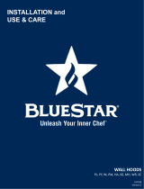 BlueStar NR036MLCF Installation guide