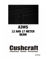 CUSHCRAFT A-3WS User manual