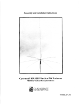 CUSHCRAFT MA-160V User manual