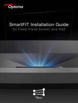 Optoma CinemaX P2 Installation guide