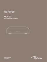 NuForce MCA-20 Owner's manual