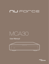 NuForce NU FORCE MCA30 User manual