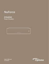 NuForce STA200 Owner's manual