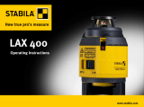 Stabila LAX 400 User manual