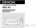 Denon AVC-A1 Owner's manual