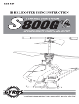 Syma S800G Owner's manual