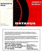 Batavus HS50 Owner's manual