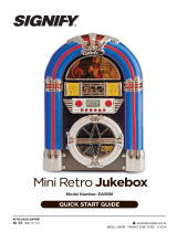 Signify Retro Mini Jukebox Quick start guide