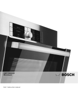 Bosch HMT75M651B Operating instructions