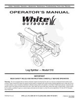 White Outdoor Series 510 User manual