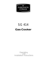 Parkinson Cowan SG 414 Operating instructions