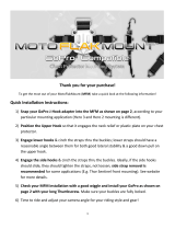 Orion Innovations MotoFLAKmount User manual