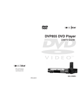 GoVideo Sonic Blue DVP855 User manual