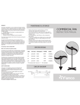 Fanco Commercial Fan User manual