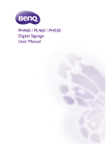 BenQ PL550 User manual