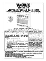 Vanguard BLUE FLAME VP2800BTC Owner's Operation And Installation Manual