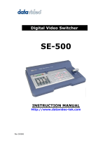 DataVideo SE-500 User manual