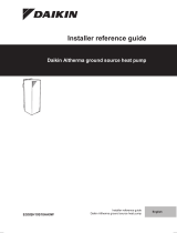 Daikin EGSQH10S18AA9W Installer's Reference Manual