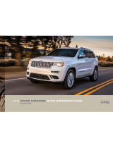 Jeep grand cherokee 2018 Quick Reference Manual