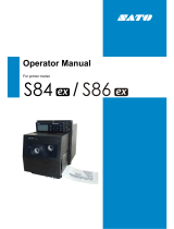 SATO s84ex User manual